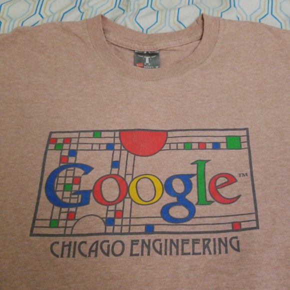 Vintage Other - Vintage Google Frank Lloyd Wright T Shirt Art Tech